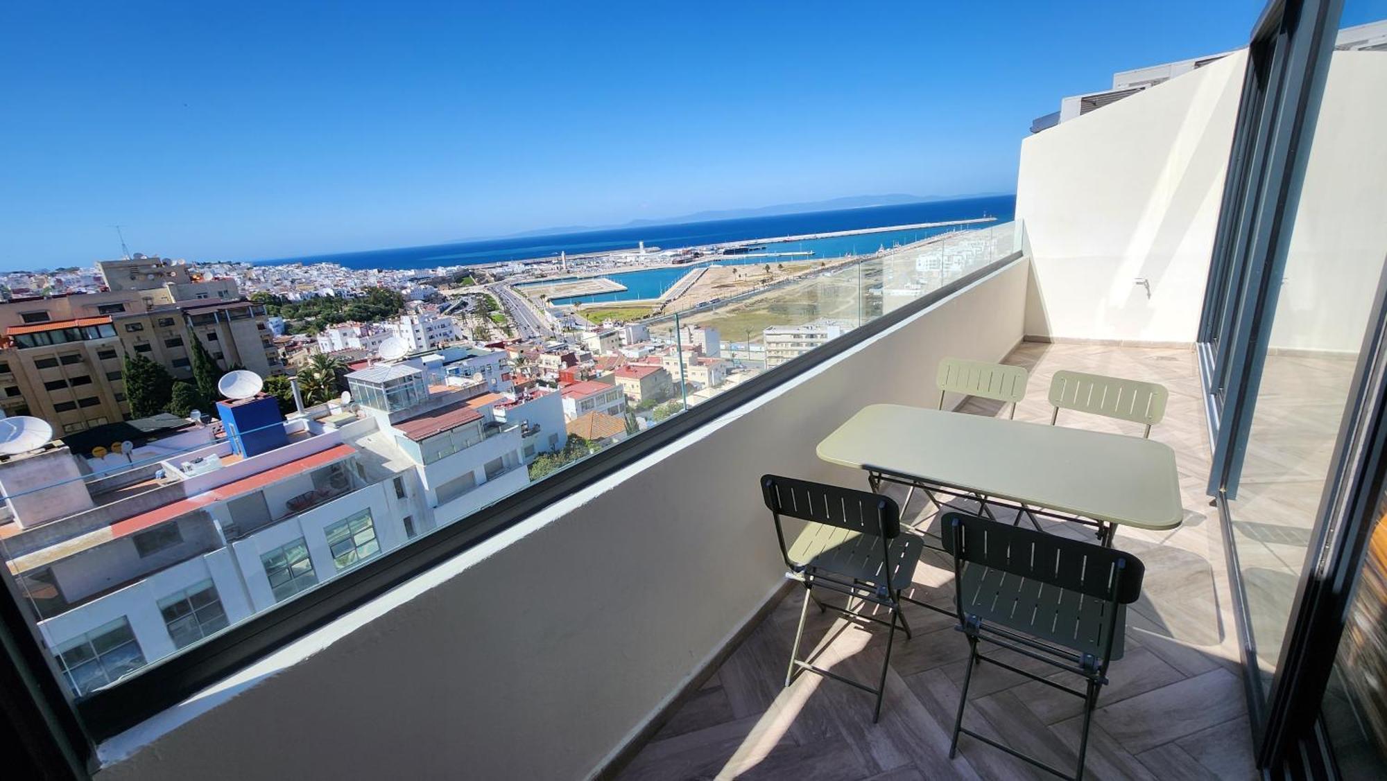 Appartement Vue Sur Mer Tangeri Esterno foto